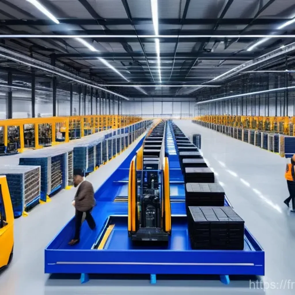 국제무역사의 미래 전망 - **Prompt: AI-Powered Global Supply Chain Optimization in France**
    "A sophisticated, high-angle s...
